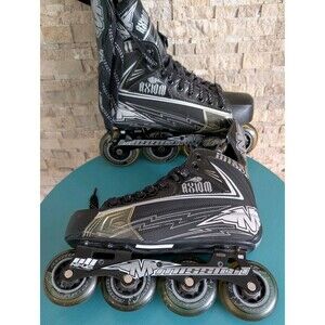 Mission Axiom A3 Rollerblade Hockey Size 7E/ Mens US 8.5 Used Inline Skates